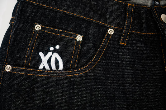 CrewwXO Raw Denim Jeans