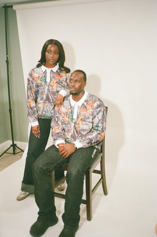 CrewwXO Camo Polo Rugby