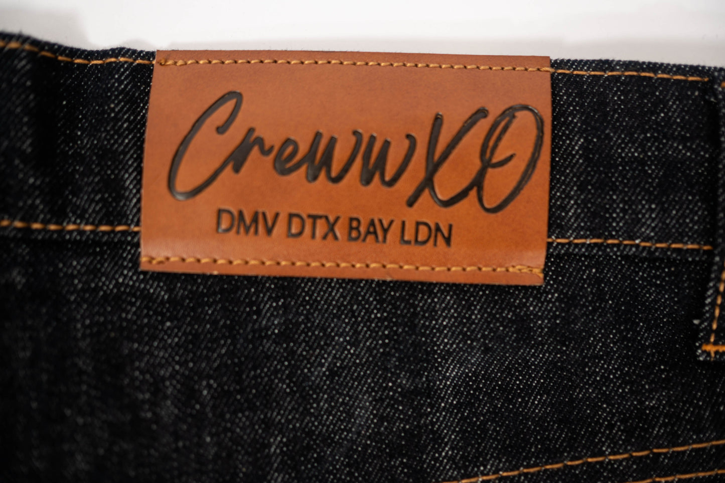 CrewwXO Raw Denim Jeans