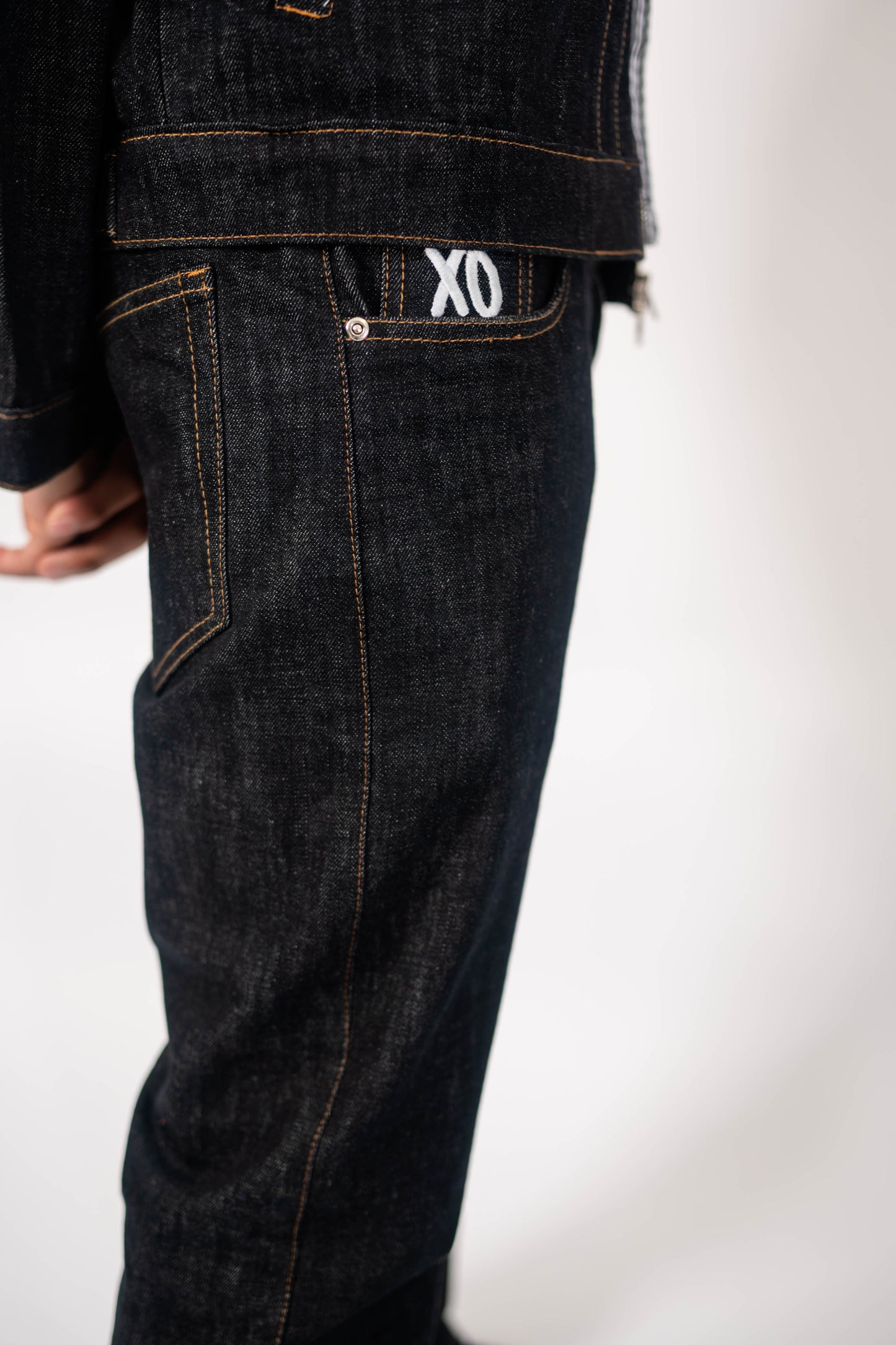 CrewwXO Raw Denim Jeans