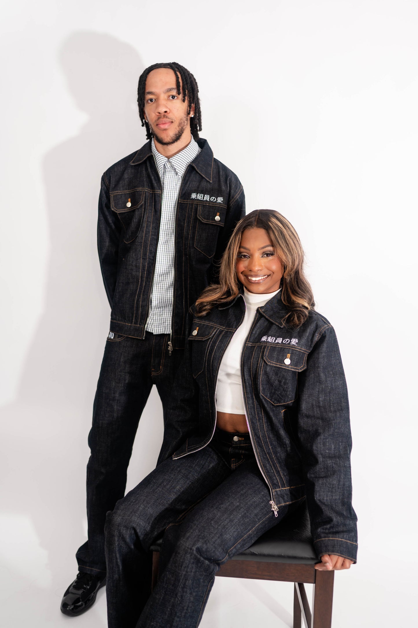 CrewwXO Raw Denim Jacket