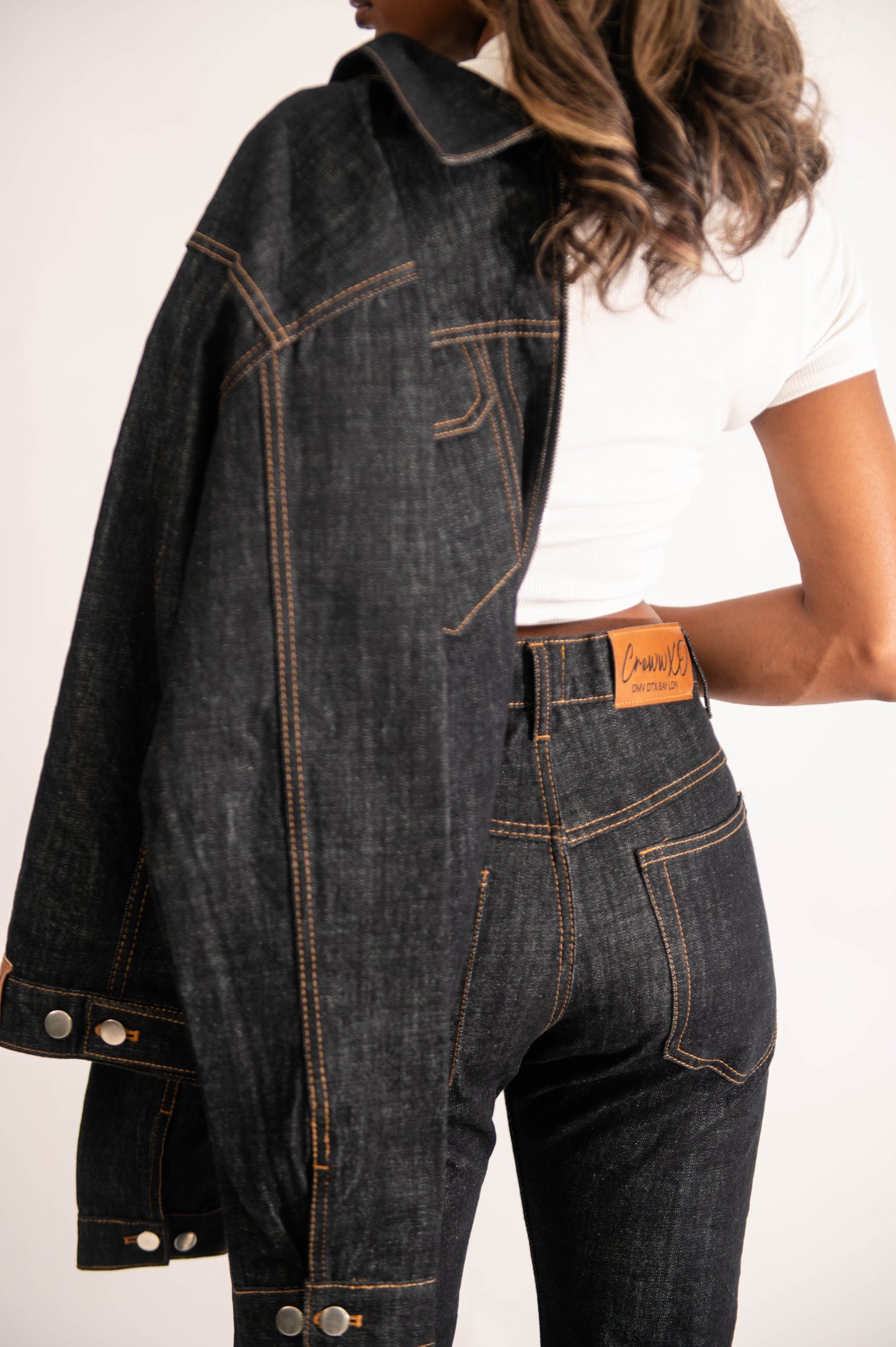 CrewwXO Raw Denim Jeans